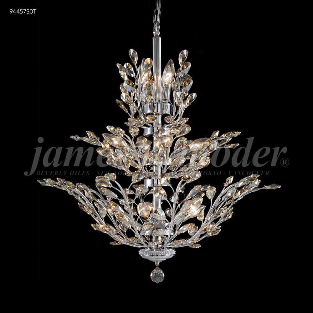 James R Moder Florale Collection Chandelier