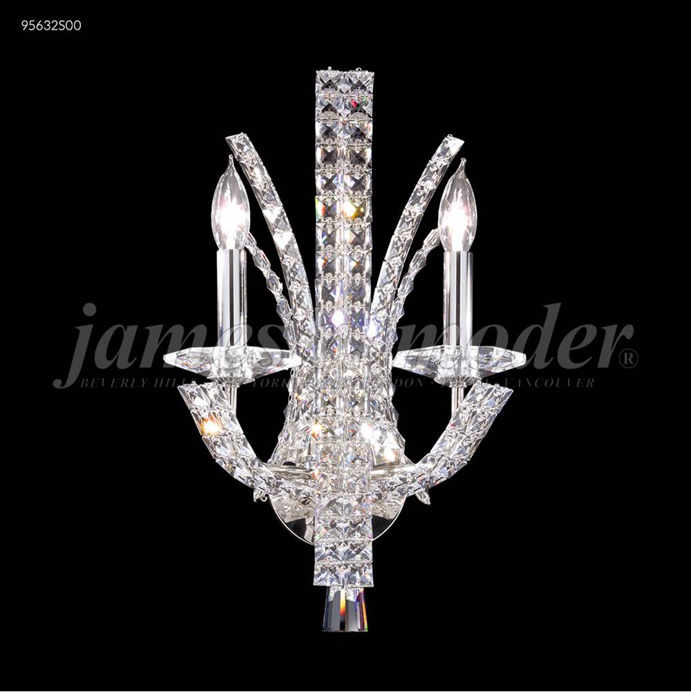James R Moder Eclipse Collection 2 Light Wall Sconce