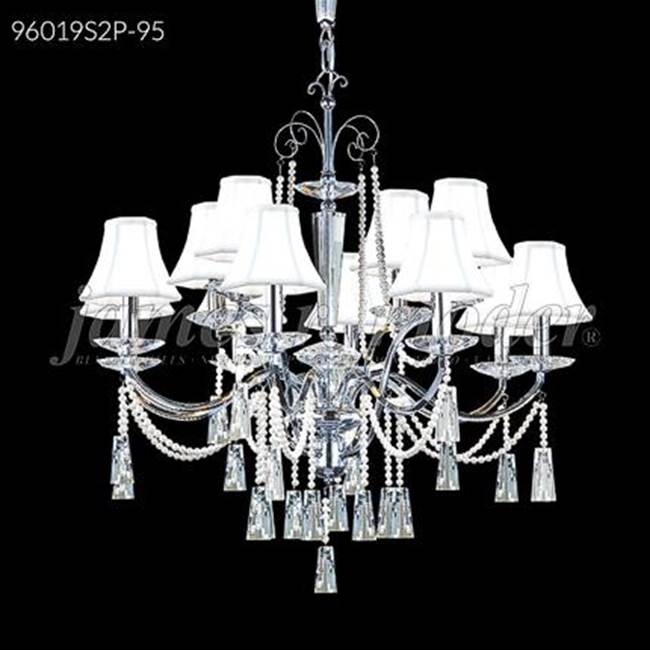 James R Moder Pearl Collection 12 Light Chandelier
