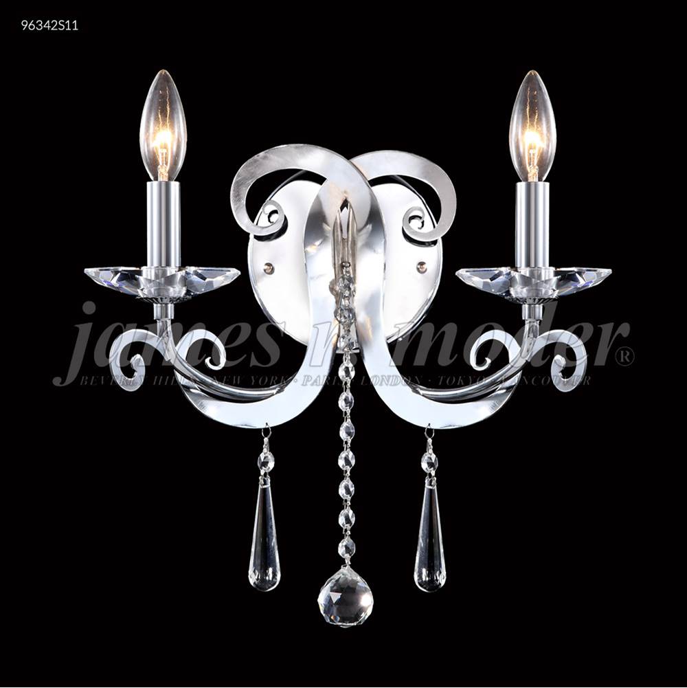 James R Moder Europa Collection 2 Light Wall Sconce