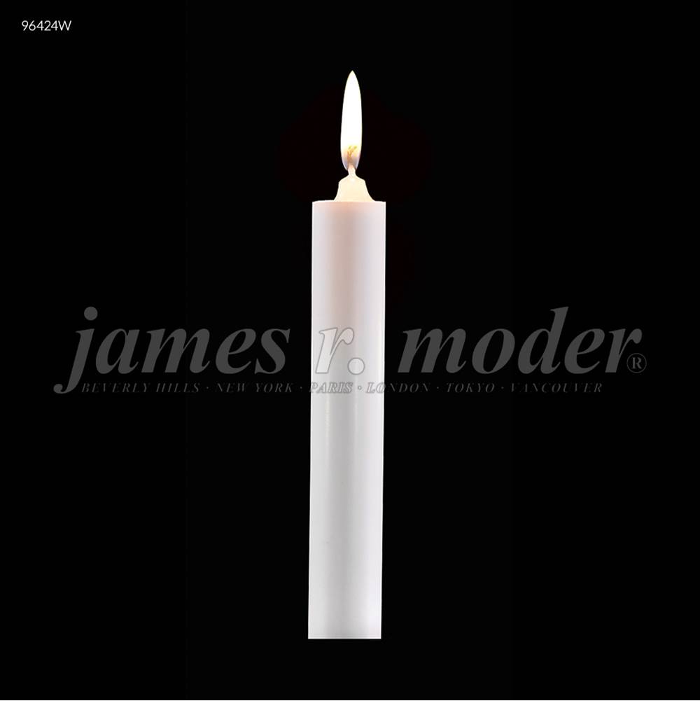James R Moder Faux Candle