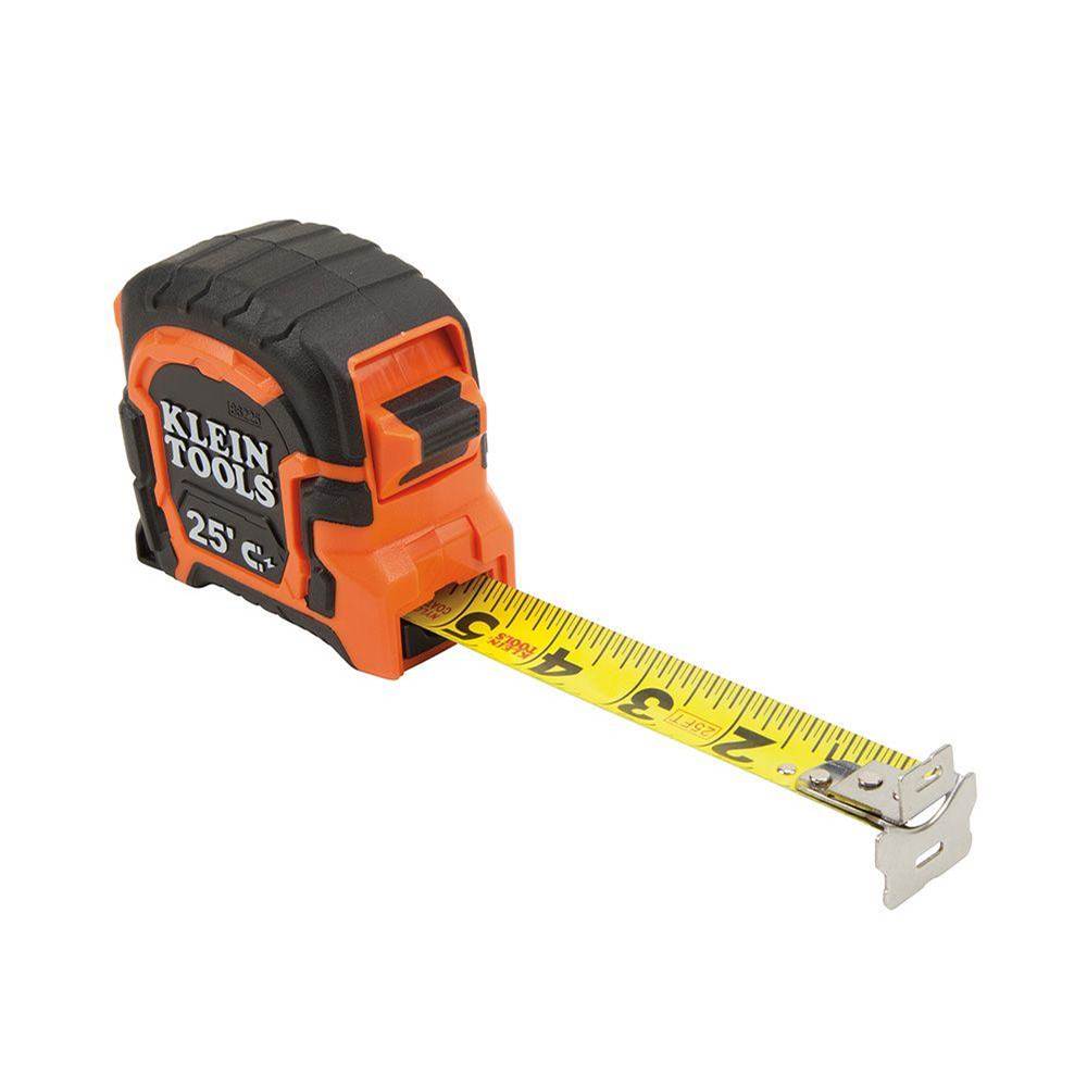 Klein Tools Tape Measure 25-Foot Magnetic Double-Hook