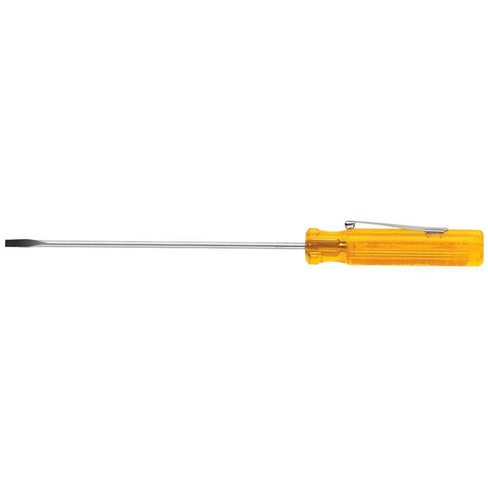 Klein Tools Pocket Clip Screwdriver, 3/32-Inch Tip, 2-Inch