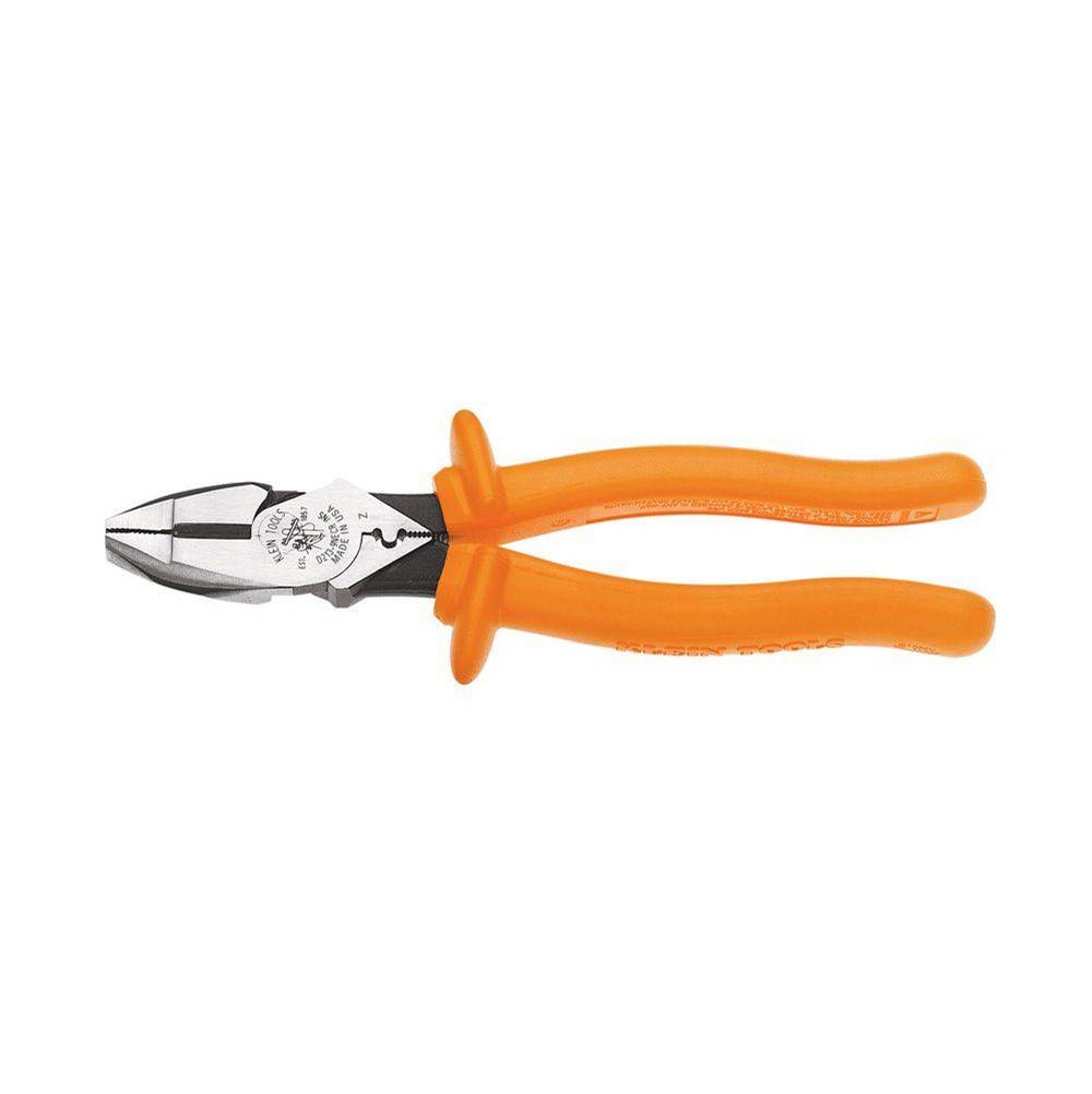 Klein Tools Cutting Crimping Pliers, Insulated, 9-Inch