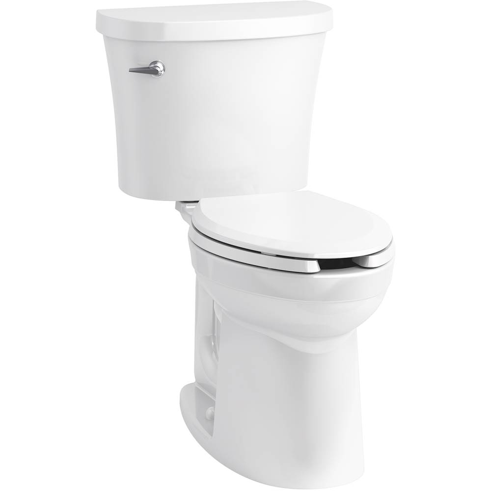 Kohler Kingston™ Comfort Height® Two-piece elongated 1.28 gpf chair height toilet