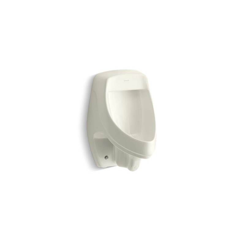 Kohler Dexter™ siphon-jet wall-mount 0.5 or 1.0 gpf urinal with rear spud