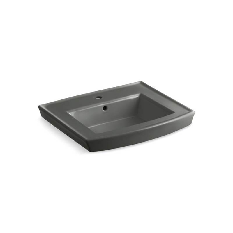 Central Plumbing & Electric SupplyKohlerArcher® Pedestal bathroom sink with single faucet hole