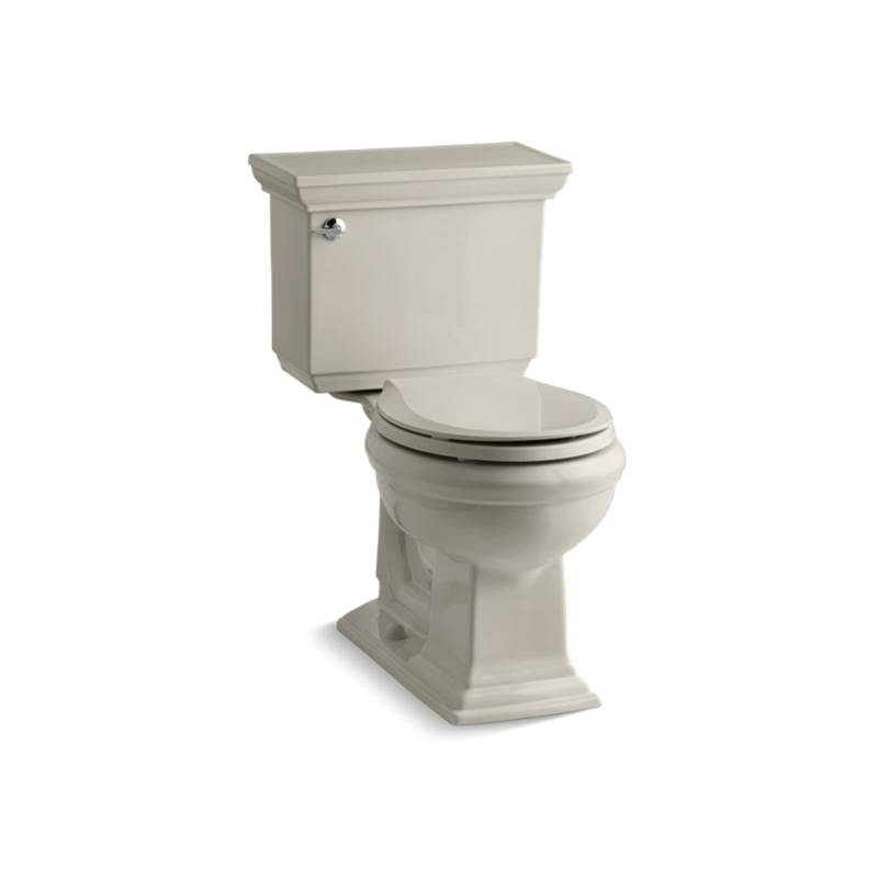 Central Plumbing & Electric SupplyKohlerMemoirs® Stately Comfort Height® Two-piece round-front 1.28 gpf chair height toilet