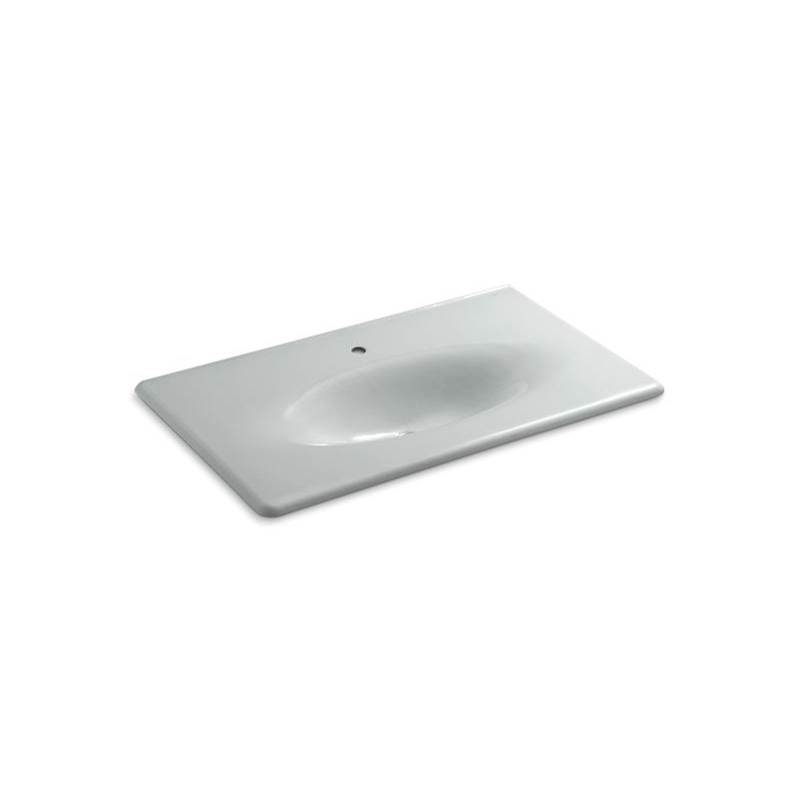 Central Plumbing & Electric SupplyKohlerIron/Impressions® 37'' vanity-top bathroom sink with single faucet hole