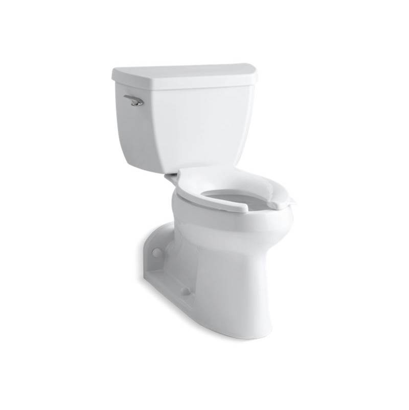 Central Plumbing & Electric SupplyKohlerBarrington™ Comfort Height® two-piece elongated 1.0 gpf toilet with tank cover locks