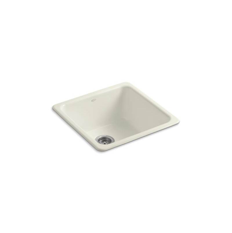 Kohler Iron/Tones® 20-7/8'' x 20-7/8'' x 10'' Top-mount/undermount single-bowl kitchen sink