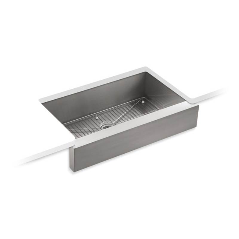 Central Plumbing & Electric SupplyKohlerVault™ 35-1/2'' x 21-1/4'' x 9-5/16'' Undermount single-bowl farmhouse kitchen sink for 36'' cabinet