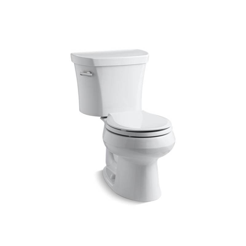 Kohler Wellworth® Two-piece elongated 1.28 gpf toilet with insulated tank and 14'' rough-in