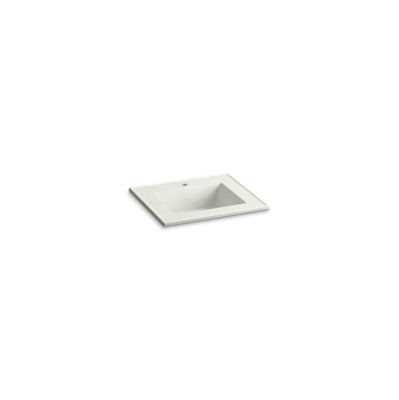 Central Plumbing & Electric SupplyKohlerCeramic/Impressions® 25'' rectangular vanity-top bathroom sink with single faucet hole