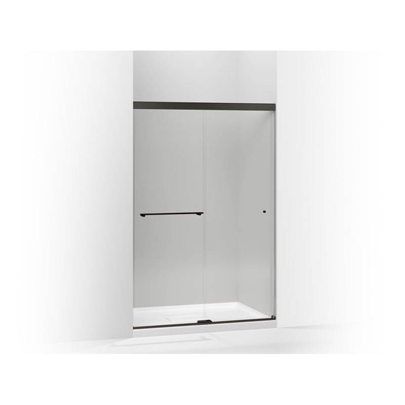 Kohler Revel® Sliding shower door, 70'' H x 44-5/8 - 47-5/8'' W, with 5/16'' thick Crystal Clear glass