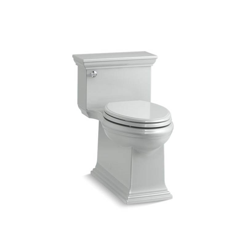 Kohler Memoirs® Stately Comfort Height® One-piece compact elongated 1.28 gpf chair height toilet with slow close seat