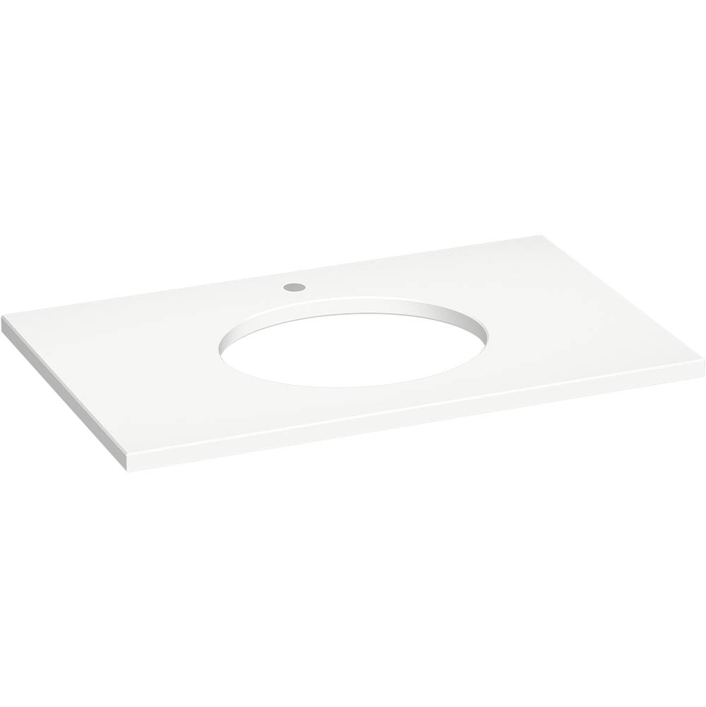 Central Plumbing & Electric SupplyKohlerSilestone Quartz 37-in Vanity Top with Oval Cutout