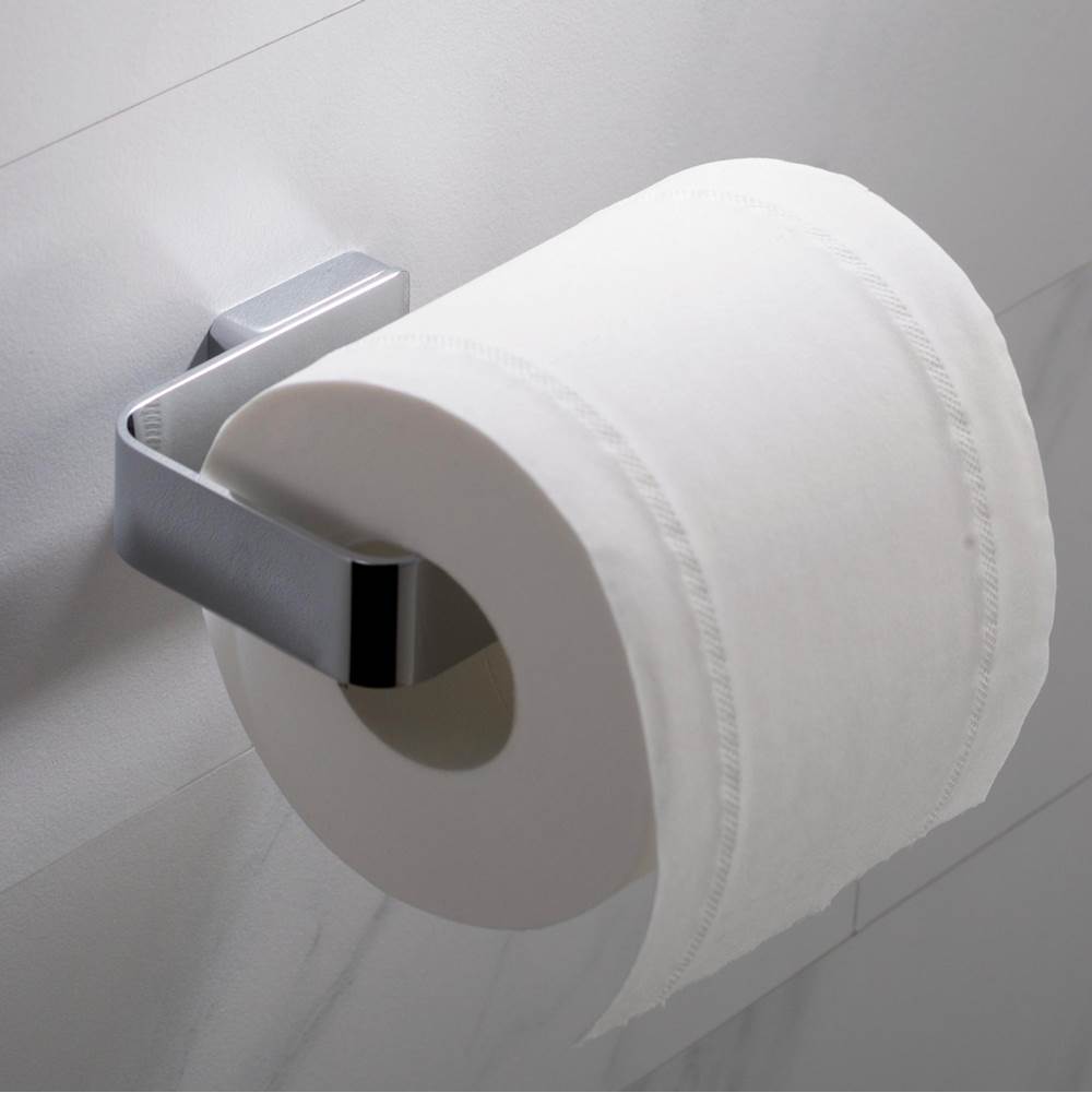 Kraus Stelios Bathroom Toilet Paper Holder, Chrome Finish