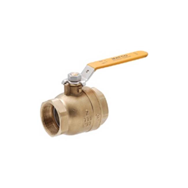 Matco Norca 2-1/2'' Ip Bv 400Wog 125Swp Full Port Forged Brass