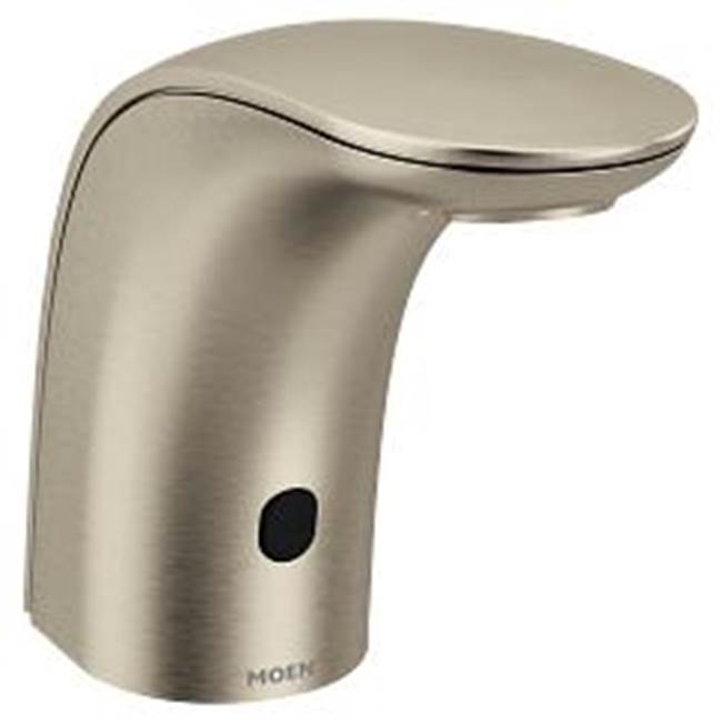 Moen Commercial Brushed nickel hands free sensor-operated lavatory faucet