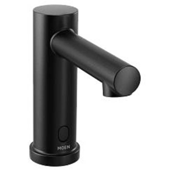 Moen Commercial Matte black hands free sensor-operated lavatory faucet