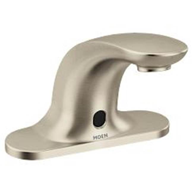 Moen Commercial Brushed nickel sensor-operated lavatory faucet