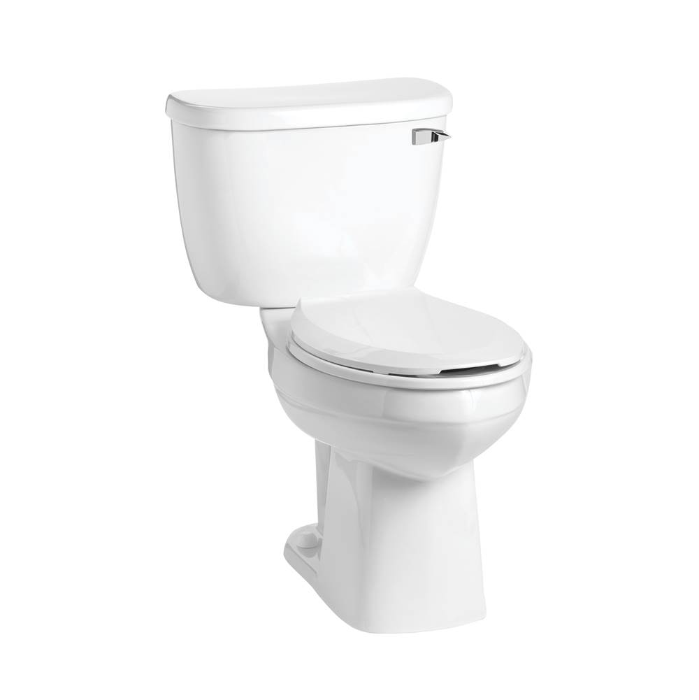 Mansfield Plumbing Quantum 1.6 Elongated SmartHeight Toilet Combination, Right-Hand, White