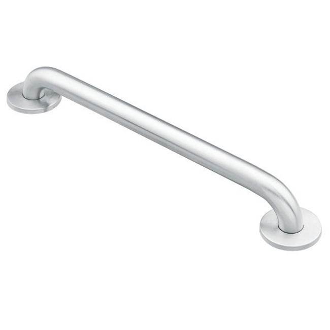 Moen Polished Stainless 18'' Concealed Screw Grab Bar
