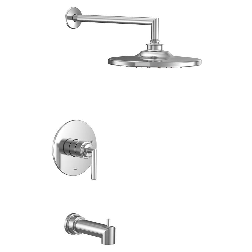 Moen Arris M-CORE 2-Series Eco Performance 1-Handle Tub and Shower Trim Kit in Chrome (Valve Sold Separately)
