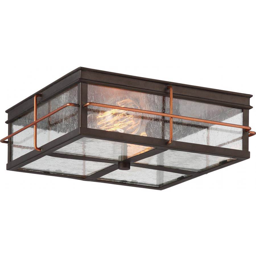 Nuvo Howell 2 Light Outdoor Flush