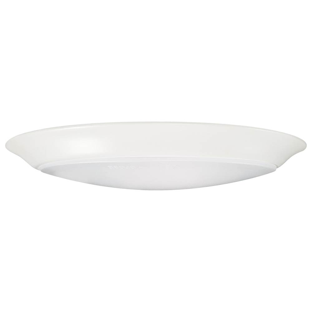 Nuvo 10'' Led Disk Light White Fin