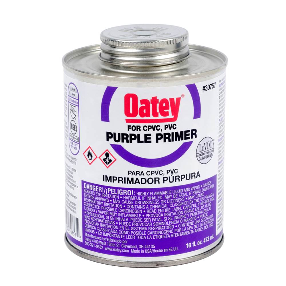Oatey 16 Oz Purple Primer - Nsf Listed