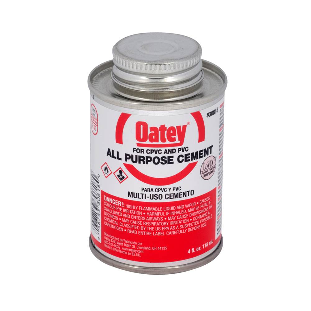 Oatey 4 Oz All Purpose Cement Clear