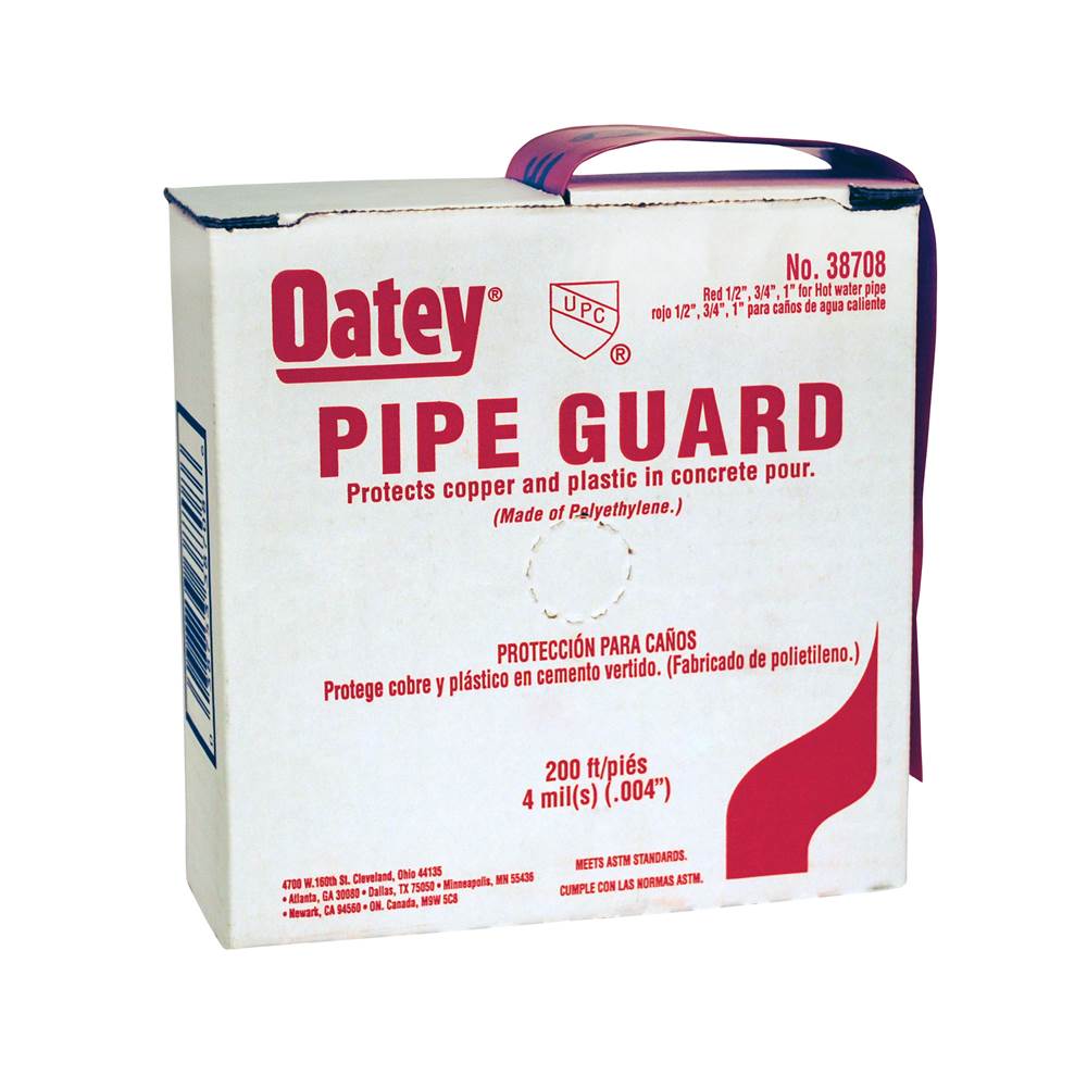 Oatey 200 Ft. Rl Pipe Guard Red