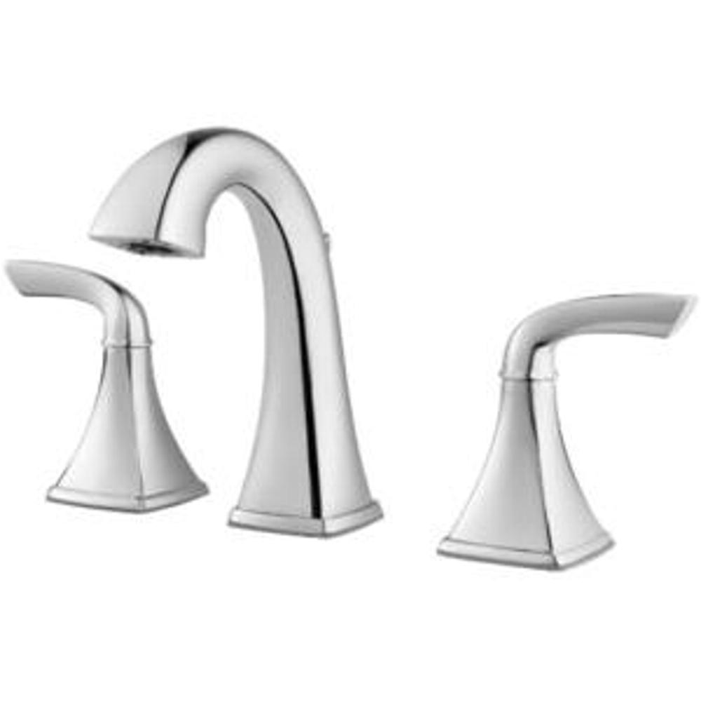 Pfister LG49-BS0C - Polished Chrome - Two Handle Widespread Lavatory Faucet