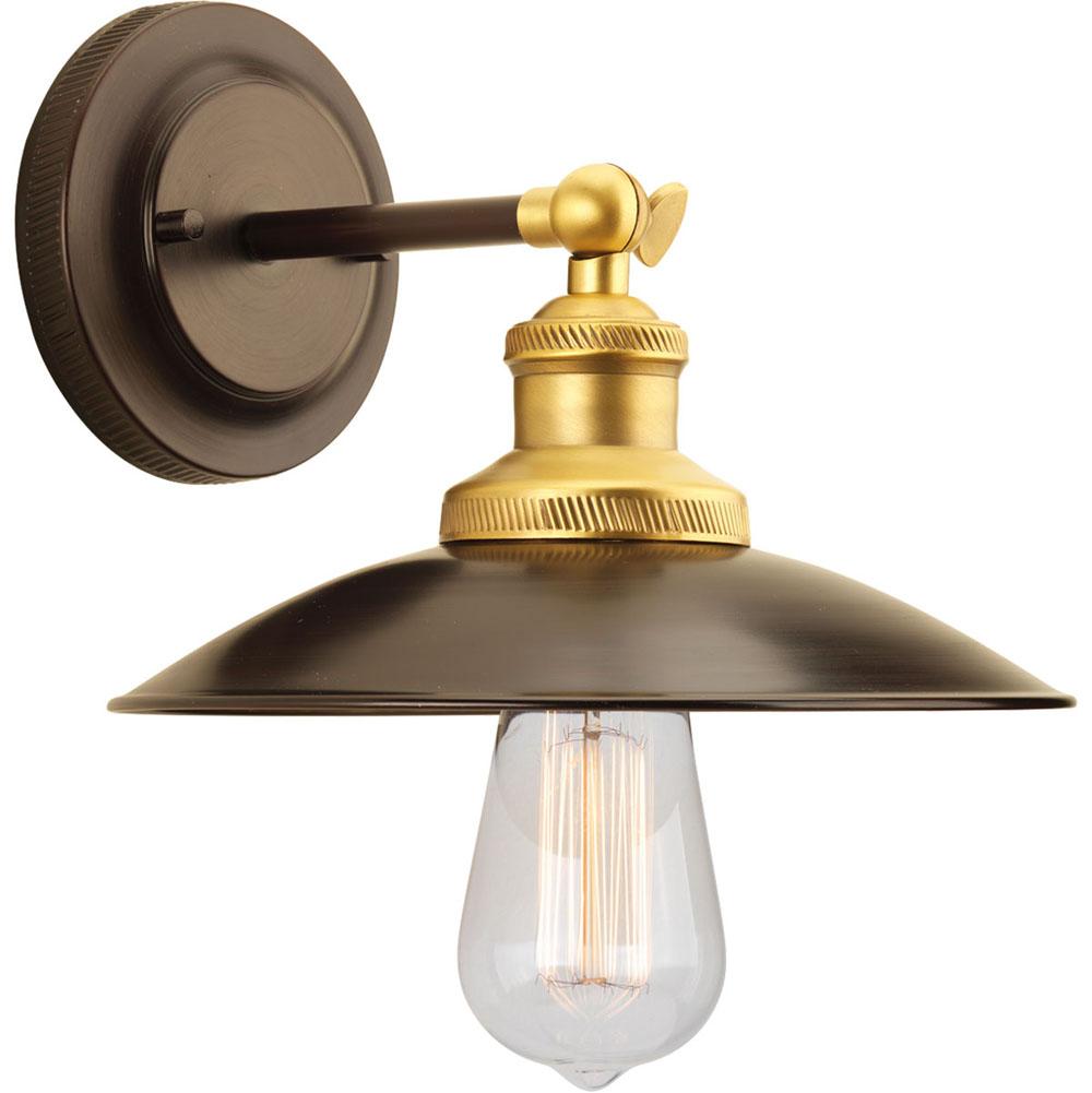 Progress Lighting Archives Collection One-Light Adjustable Swivel Wall Sconce
