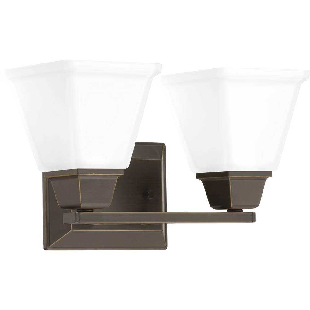 Progress Lighting Clifton Heights Collection Two-Light Bath and Vanity
