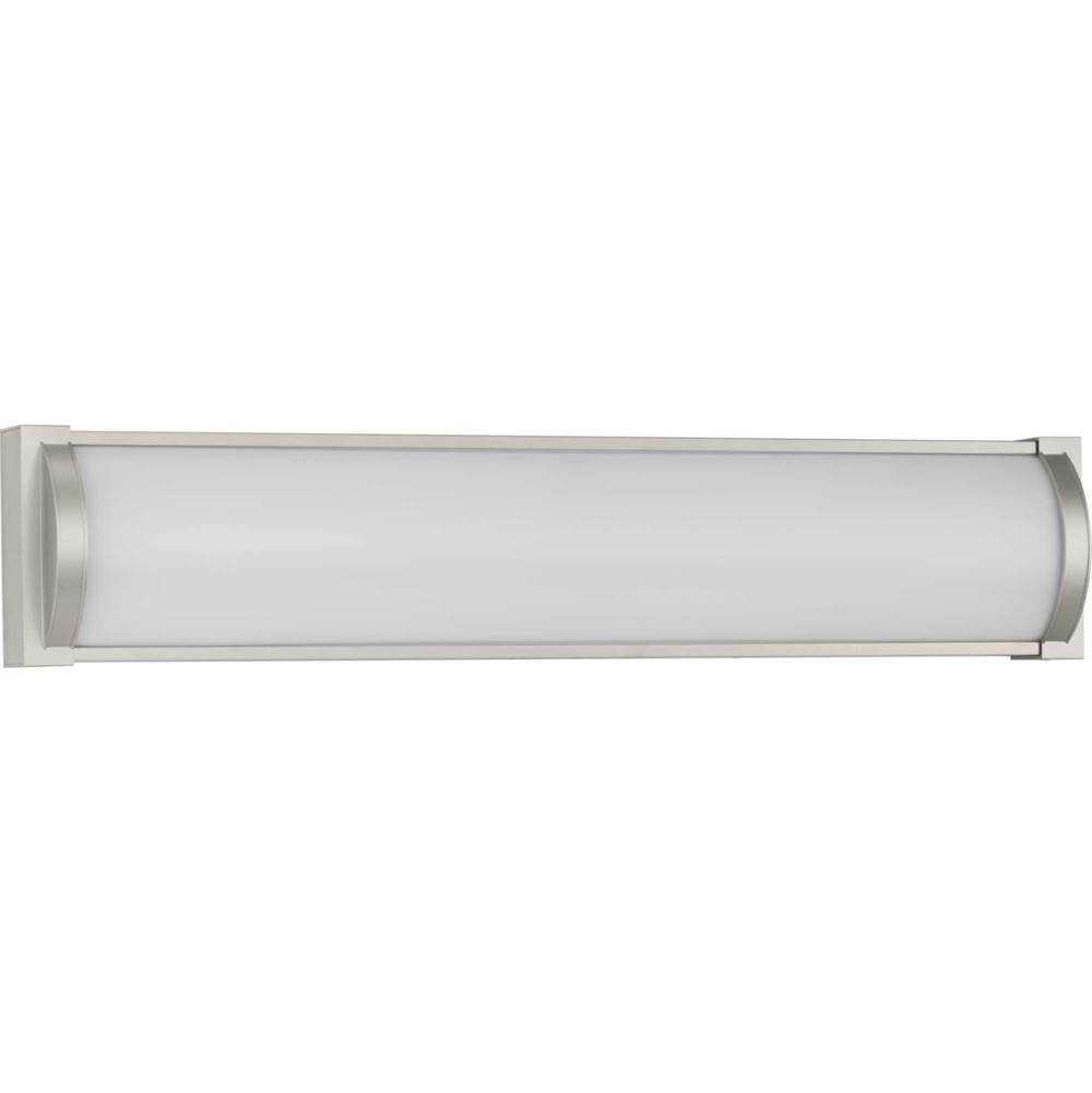 Progress Lighting Barril Collection 24 in. Brushed Nickel Medium Modern Integrated LED Linear Vanity Light
