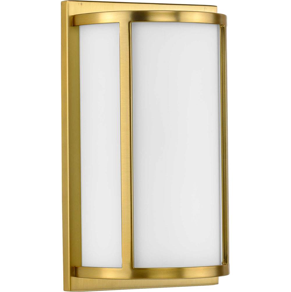 Progress Lighting Parkhurst Collection Two-Light Brushed Bronze Etched Glass New Traditional Wall Sconce