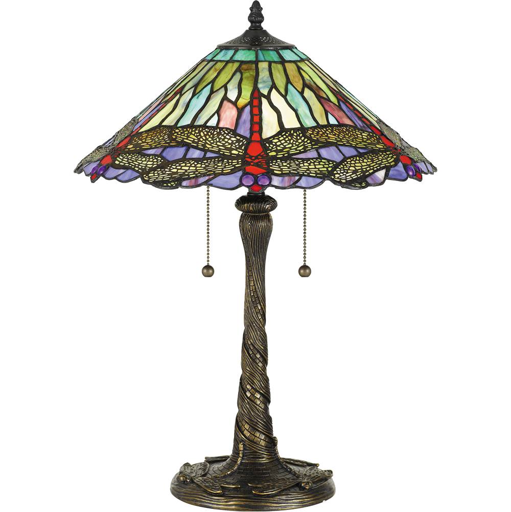 Quoizel Table lamp tiffany 2 light