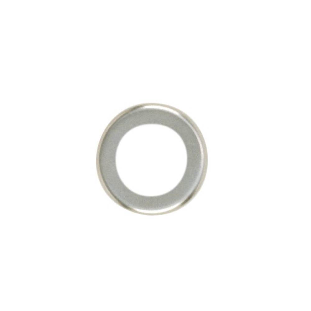 Satco 1/4 x 2'' Check Ring Nickel Plated