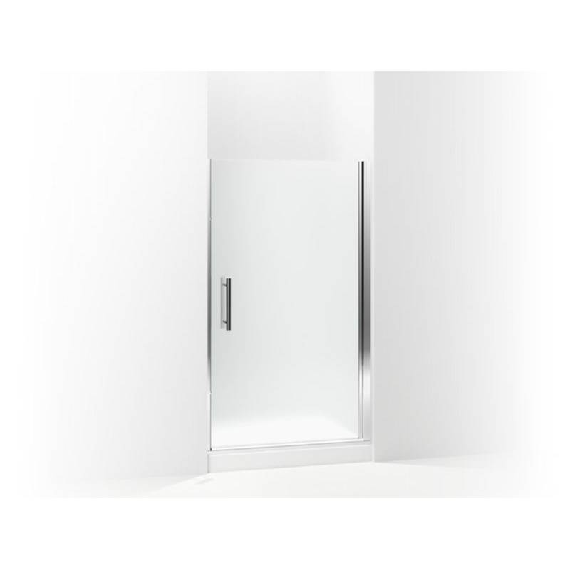 Sterling Plumbing Finesse™ Peak® Headerless frameless pivot shower door 42'' max opening x 67'' H