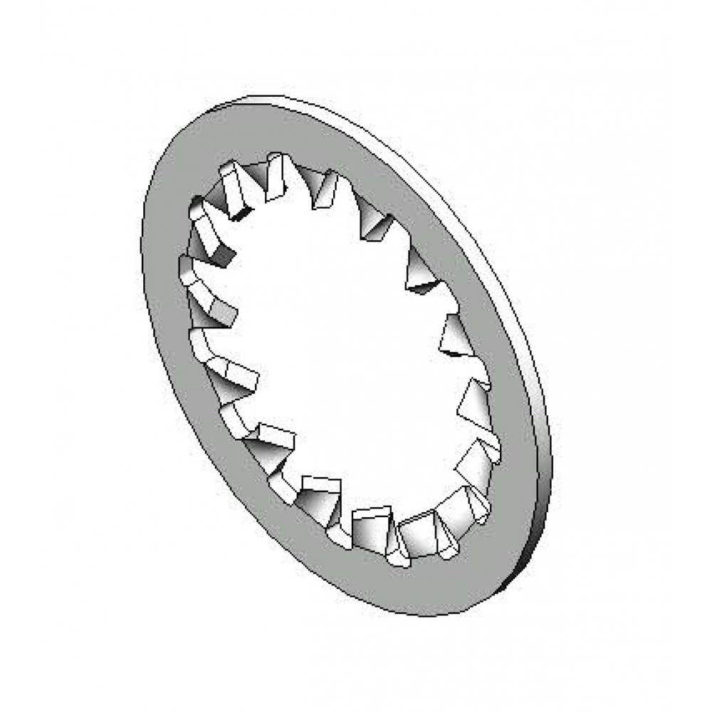 T&S Brass Lock Washer, Internal Tooth, 1-5/32'' ID & 1-13/16'' OD