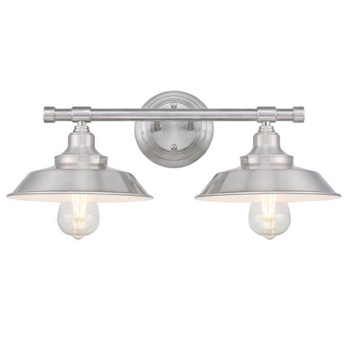 Finish with Highlights and Metal Shades Oil Rubbed Bronze/White Westinghouse Lighting 6343400 Iron Hill Three-Light Indoor Wall Fixture 3 