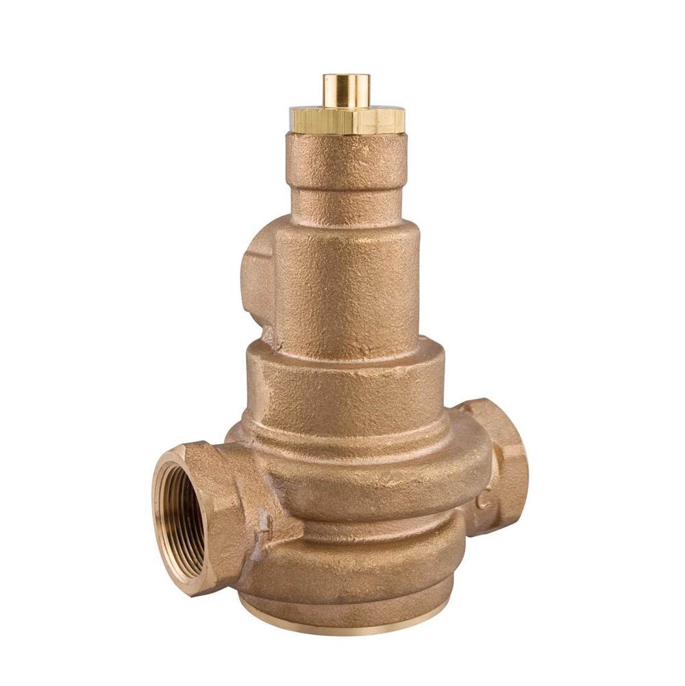 Watts 1 1/4 In Lead Free Master Mixing Valve, Paraffin Based Thermostat
