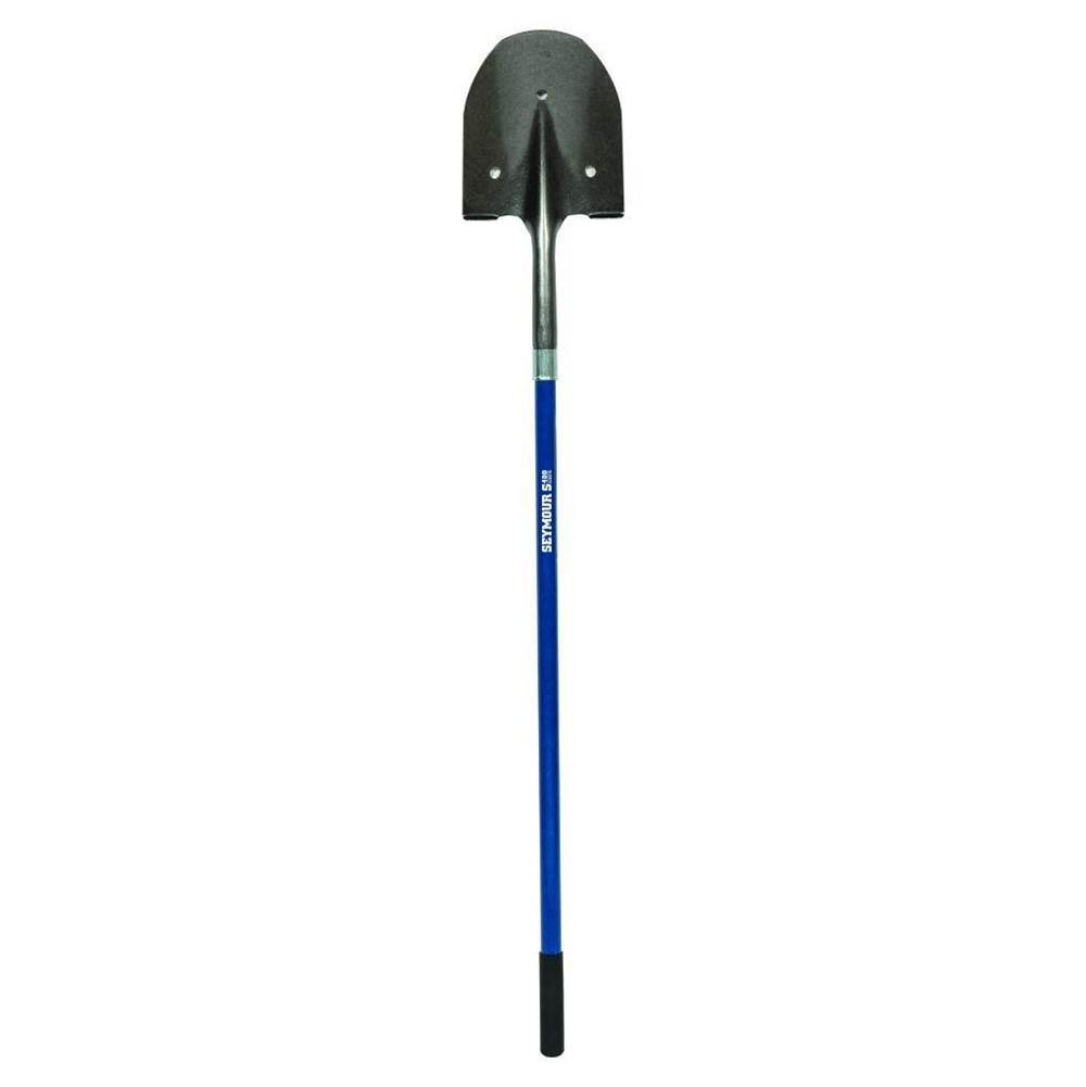 CentralTX Plumbing Seymour® S400 Jobsite™ Rice Shovel 48'' Professional Grade Fiberglass 49465